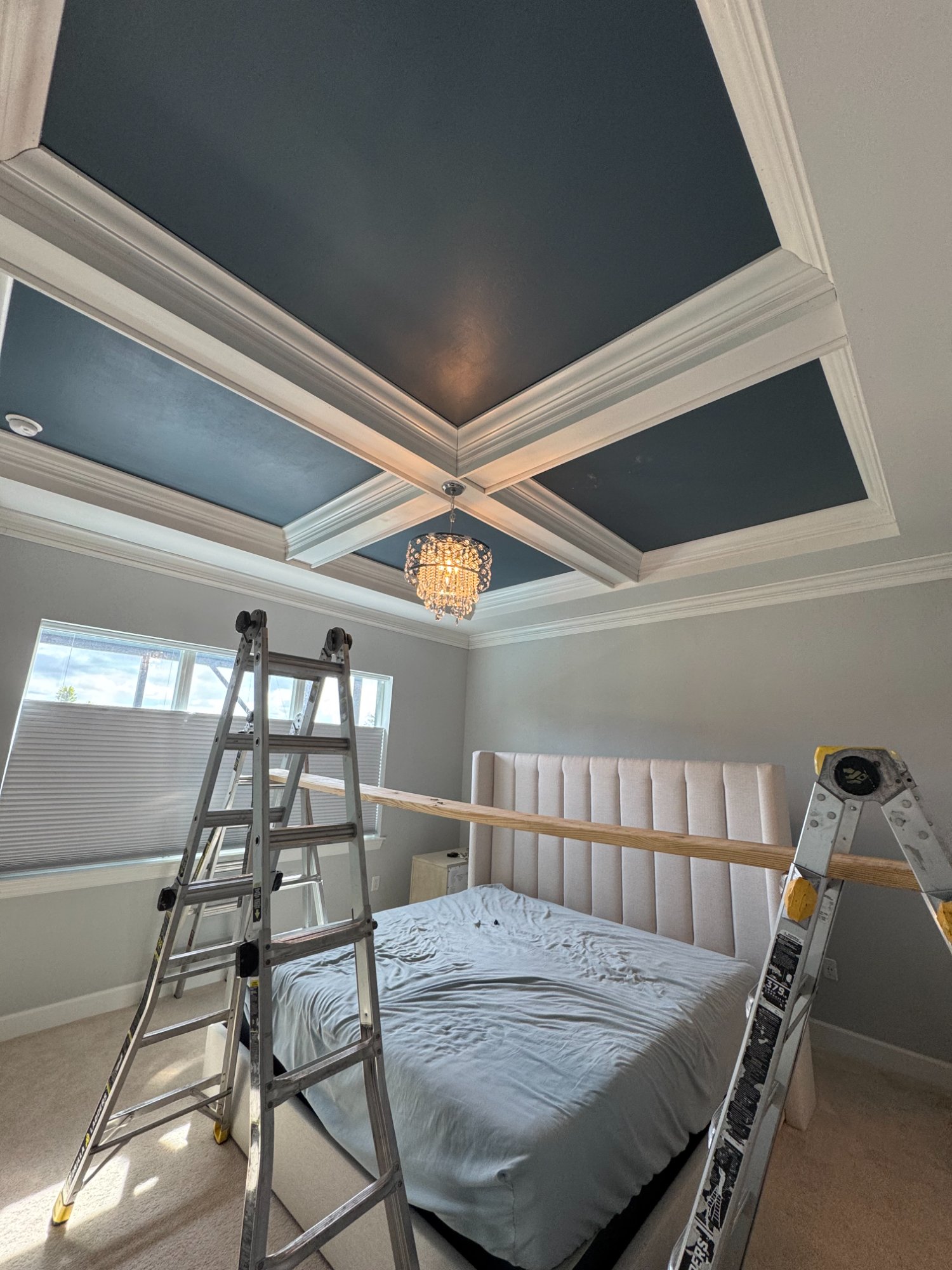 Coffered ceiling