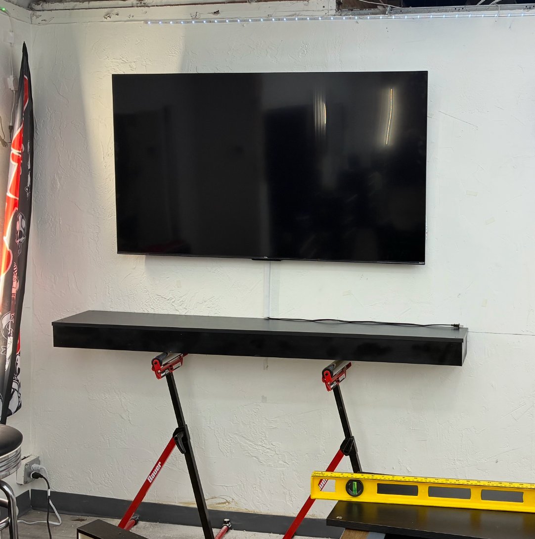 TV mounted